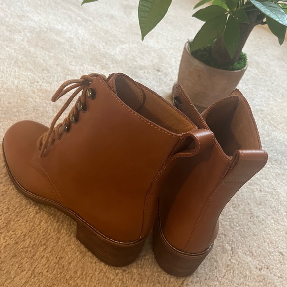 Madewell Patti Lace-Up Boot/Sz 6 NEW - Picture 4 of 8